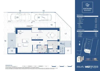 4-Zimmer-Haus mieten in Tulln – 105,7 m², € 1.409 – Bild 22 von 23