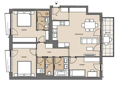 4-Zimmer-Wohnung kaufen in Wien – 91,26 m², € 669.000 – Bild 10 von 10