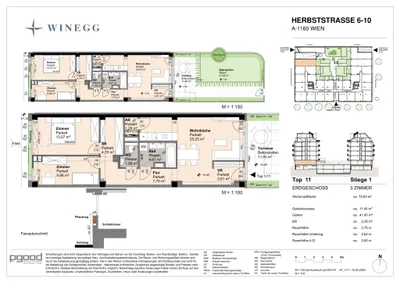 3-Zimmer-Wohnung kaufen in Wien – 72,85 m², € 498.500 – Bild 14 von 14
