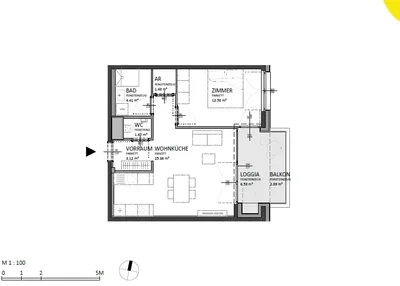 2-Zimmer-Wohnung kaufen in Wien – 54,98 m², € 350.000 – Bild 10 von 10