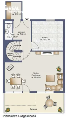 4-Zimmer-Haus mieten in Gmünd – 99 m², € 1.100 – Bild 35 von 36