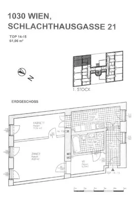 2-Zimmer-Wohnung kaufen in Wien – 60,69 m², € 299.000 – Bild 16 von 17