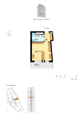 1-Zimmer-Wohnung mieten in Linz – 34 m², € 852 – Bild 16 von 16