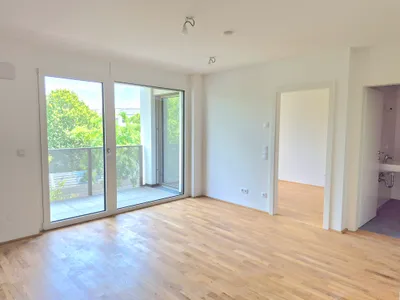 Moderne, helle Erstbezugswohnung / Loggia / Privatsphäre / Weitblick / U1 Kagran und Alte Donau – Bild 2