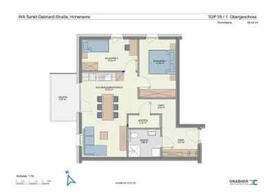 3-Zimmer-Wohnung kaufen in Dornbirn – 65,45 m², € 375.500 – Bild 5 von 20
