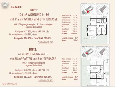 Wohnung kaufen in Amstetten – 61,5 m², € 258.495 – Bild 14 von 24