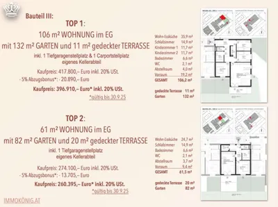 Wohnung kaufen in Amstetten – 61,5 m², € 258.495 – Bild 18 von 24