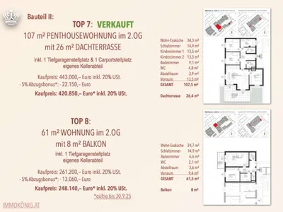 Wohnung kaufen in Amstetten – 61,5 m², € 258.495 – Bild 17 von 24