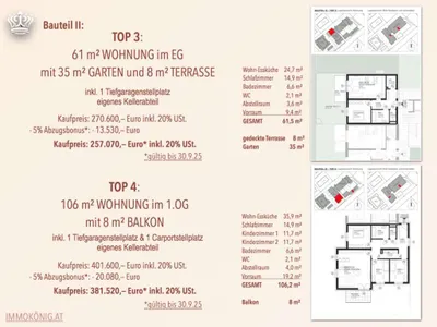 Wohnung kaufen in Amstetten – 61,5 m², € 258.495 – Bild 15 von 24