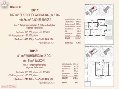 Wohnung kaufen in Amstetten – 61,5 m², € 258.495 – Bild 21 von 24