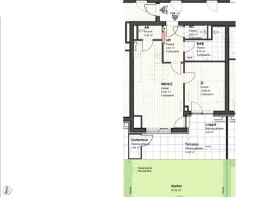2-Zimmer-Wohnung kaufen in Klagenfurt – 55,05 m², € 440.000 – Bild 7 von 7