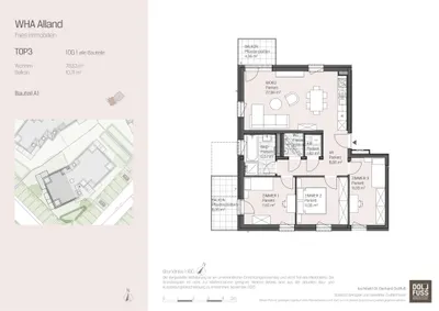 4-Zimmer-Wohnung mieten in Baden – 78,53 m², € 1.350 – Bild 10 von 10