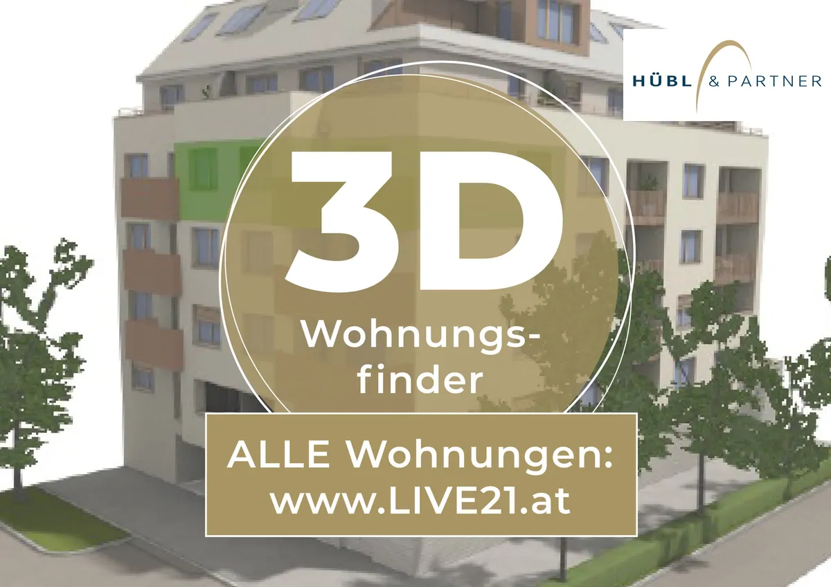LIVE21| Vorsorgewohnung | 3-Zimmer Wohnung mit Loggia | Nahe KH Nord & SCN - Ansicht 2