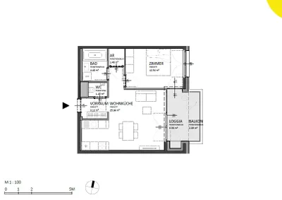 2-Zimmer-Wohnung kaufen in Wien – 55 m², € 351.000 – Bild 10 von 10