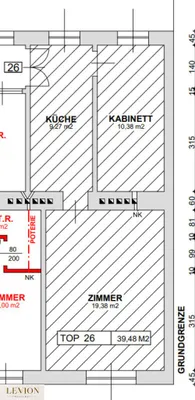 2-Zimmer-Wohnung kaufen in Wien – 38,75 m², € 155.000 – Bild 9 von 9