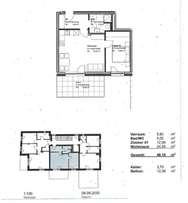 2-Zimmer-Wohnung mieten in Graz – 48,1 m², € 764 – Bild 8 von 8