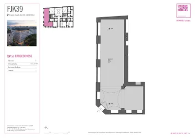 1-Zimmer-Gewerbeimmobilie kaufen in Wien – 127 m², € 990.000 – Bild 3 von 3