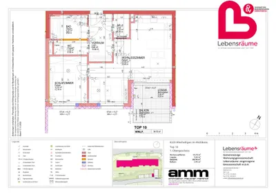 2-Zimmer-Wohnung mieten in Perg – 62,83 m², € 583 – Bild 6 von 6