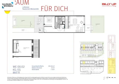3-Zimmer-Wohnung mieten in Salzburg Stadt – € 2.634 – Bild 9 von 9