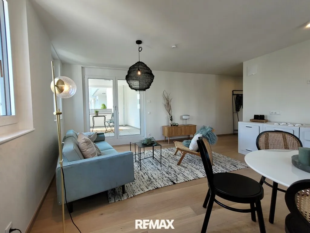 Elegante 2 Zimmer-Wohlfühlwohnung, Erstbezug, Loggia, Erdwärme - Widok 3