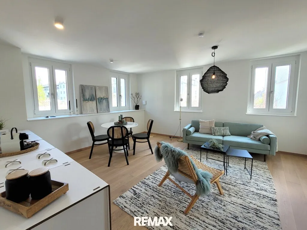 Elegante 2 Zimmer-Wohlfühlwohnung, Erstbezug, Loggia, Erdwärme - Widok 2