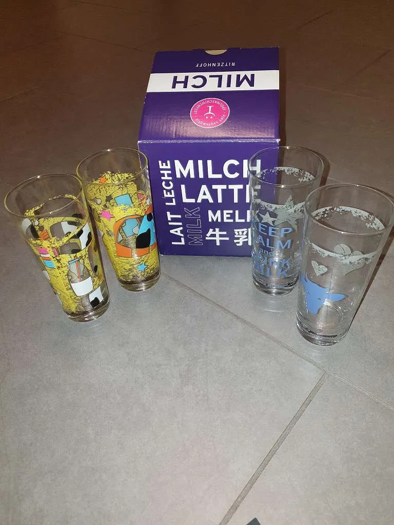 Ritzenhoff Milchgläser, € 25,- (3345 Göstling an der Ybbs)