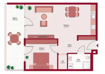 2-Zimmer-Wohnung kaufen in Kufstein – 56,48 m², € 359.000 – Bild 12 von 12