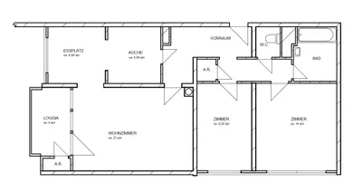 3-Zimmer-Wohnung mieten in Graz – 80,72 m², € 1.120 – Bild 12 von 12