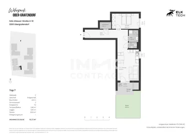 2-Zimmer-Wohnung kaufen in Sankt Pölten Land – 62,72 m², € 207.000 – Bild 10 von 10