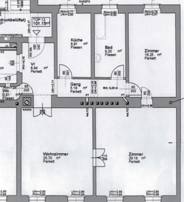 3-Zimmer-Wohnung mieten in Wien – 102 m², € 1.893 – Bild 14 von 15