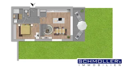 2-Zimmer-Wohnung mieten in Wels-Land – 60 m², € 980 – Bild 24 von 25