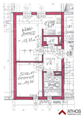 2-Zimmer-Wohnung mieten in Linz – 39,76 m², € 540 – Bild 9 von 9