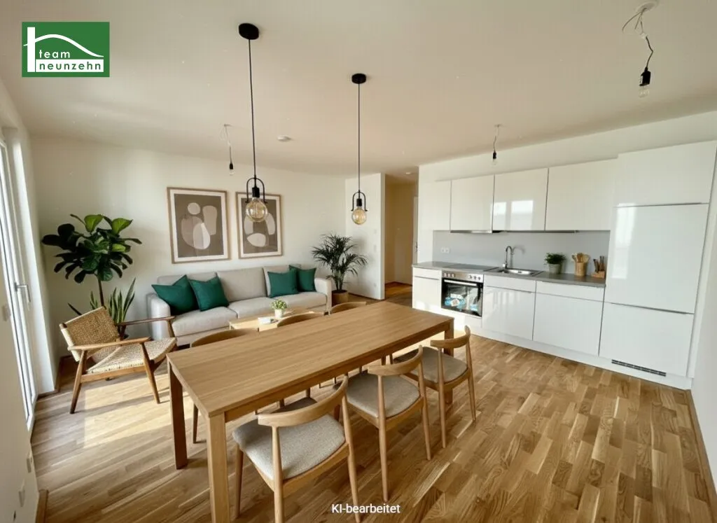 Urbaner Komfort trifft moderne Bauweise! 1-Zimmer-Wohnung mit Balkon! - Widok 3