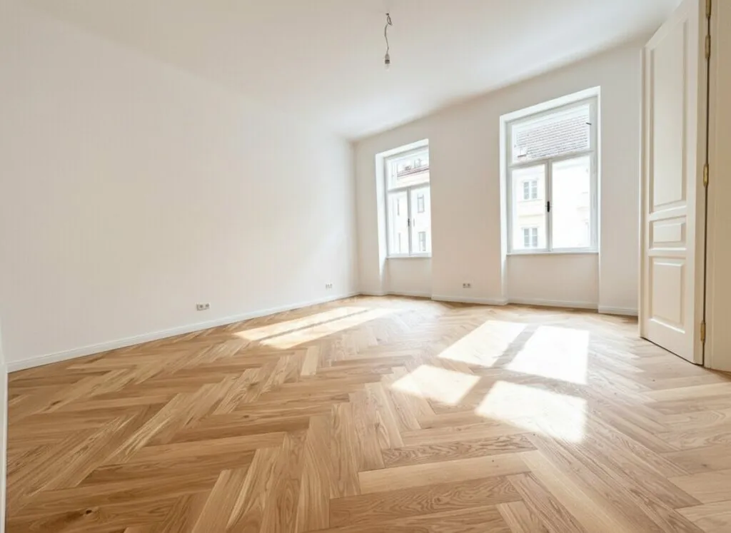 NEU! ERSTBEZUG! Generalsanierte 2-Zimmer-Altbauwohnung in 1070! FUßBODENHEIZUNG! - Ansicht 3