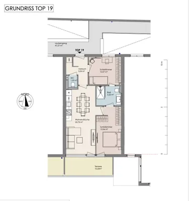 3-Zimmer-Wohnung kaufen in Mödling – 57,05 m², € 484.900 – Bild 7 von 7