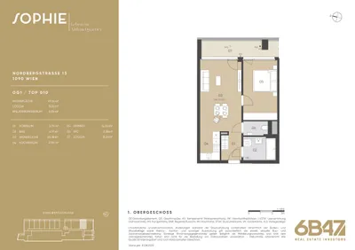 2-Zimmer-Wohnung kaufen in Wien – 48,24 m², € 385.000 – Bild 13 von 13