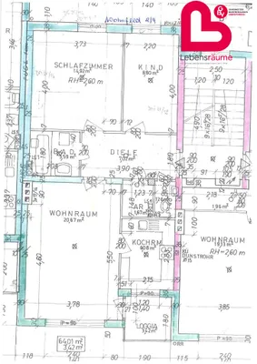 3-Zimmer-Wohnung mieten in Urfahr-Umgebung – 66,95 m², € 500 – Bild 6 von 6