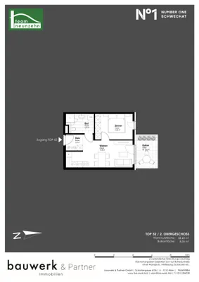 Immobilie kaufen in Bruck an der Leitha – 38,43 m², € 200.700 – Bild 15 von 15