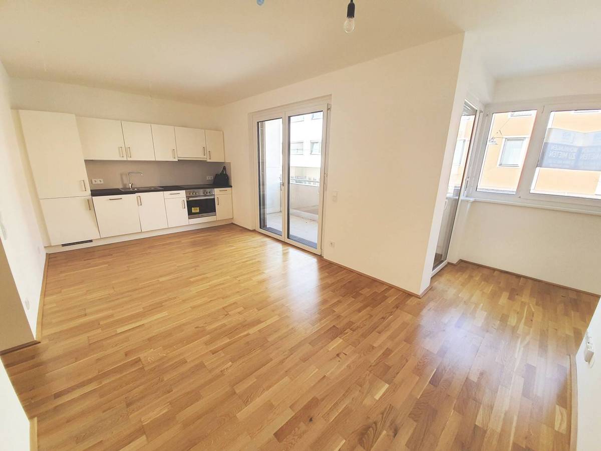 Wohnen im Zentrum von St. Pölten - Neubauwohnung mit 2 Zimmern und Freifläche! - Ansicht 2