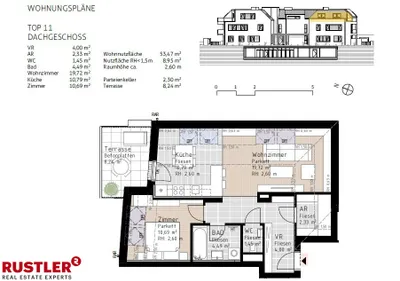 2-Zimmer-Wohnung kaufen in Baden – 62 m², € 395.856 – Bild 9 von 10