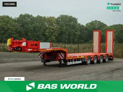 Kässbohrer LB4E Extendable Ramps! 1x Lift 3x St... Auflieger