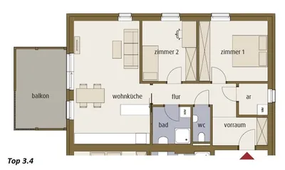 32-Zimmer-Wohnung kaufen in Graz-Umgebung – 74,69 m², € 328.000 – Bild 11 von 11