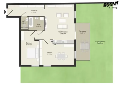 3-Zimmer-Wohnung mieten in Wien – 68 m², € 1.400 – Bild 17 von 17