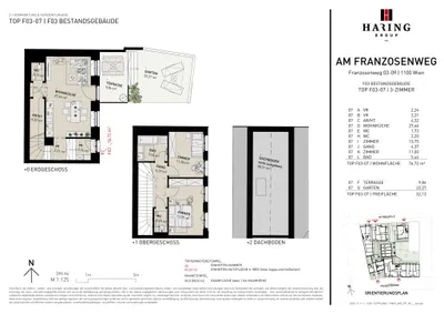 3-Zimmer-Haus kaufen in Wien – 79,53 m², € 529.500 – Bild 10 von 10