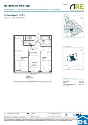 Immobilie kaufen in Mödling – 68,88 m², € 404.950 – Bild 9 von 9