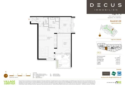 3-Zimmer-Wohnung kaufen in Wien – 71,37 m², € 565.000 – Bild 5 von 5