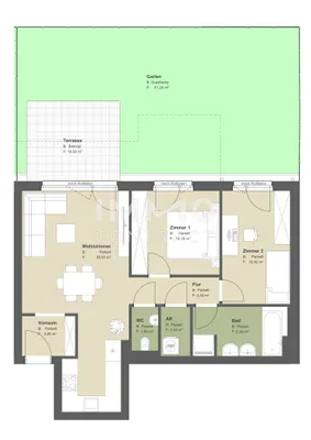 3-Zimmer-Wohnung kaufen in Wien – 63,56 m², € 359.600 – Bild 7 von 7