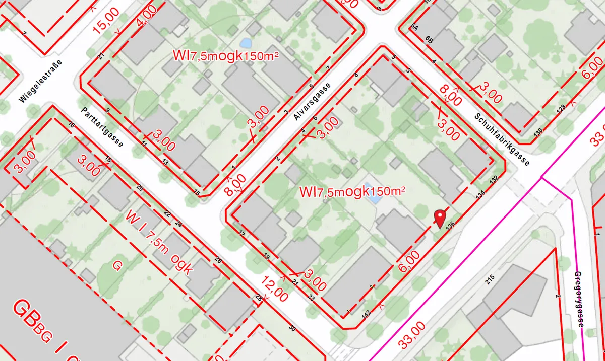Baugrundstück in begehrter Lage in 1230 Wien - Ansicht 3