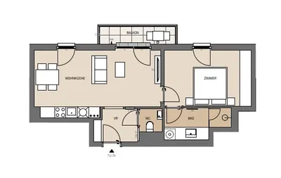 2-Zimmer-Wohnung kaufen in Wien – 45,8 m², € 339.000 – Bild 10 von 10