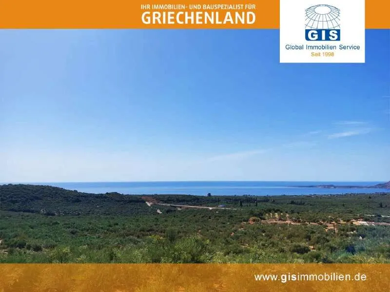 +++ Griechenland - Süd-West-Peloponnes: Exzellent gelegene Baugrundstücke mit tollem Meerblick +++ - Ansicht 2